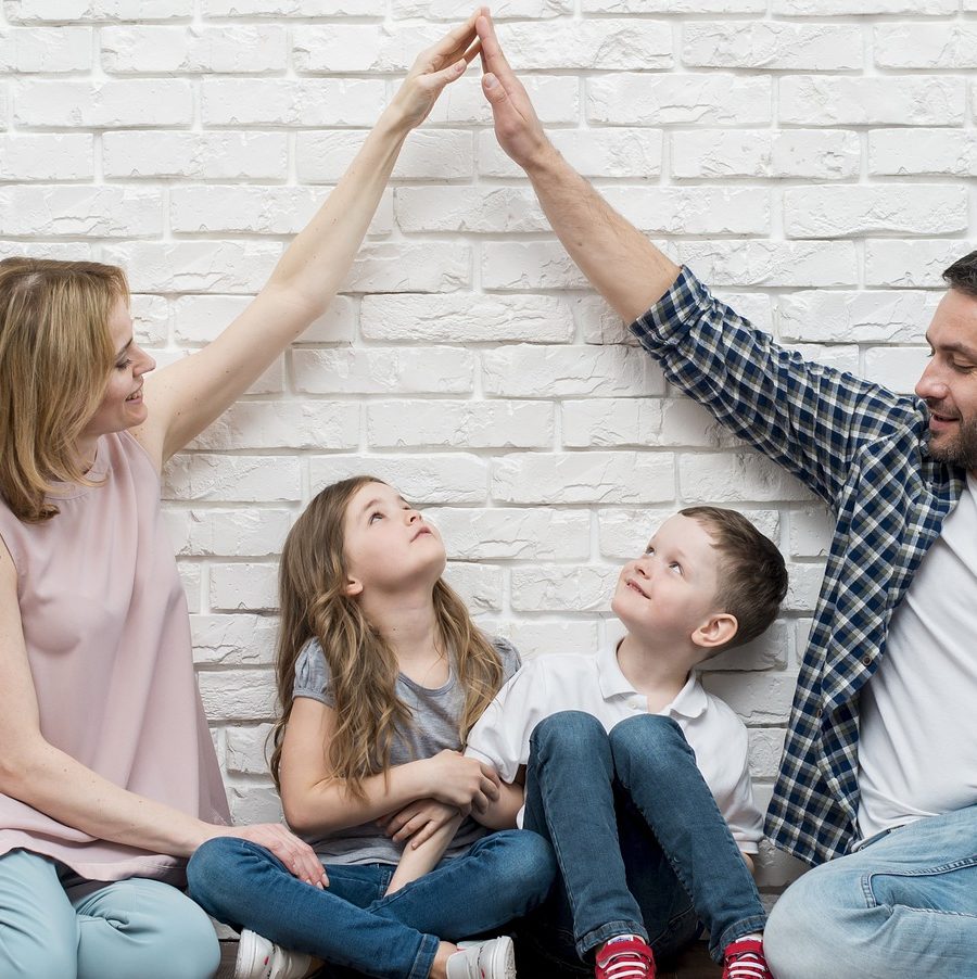 real estate financing family house